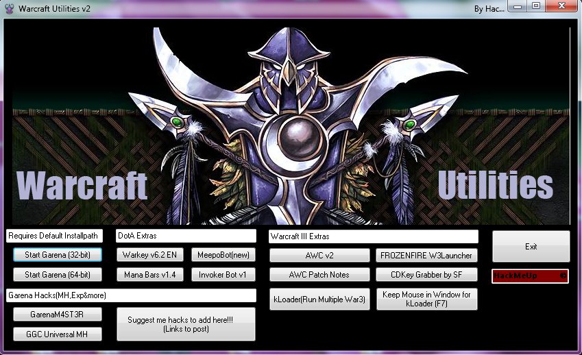 Warcraft Utilities v.2 (WarCraft/Dota/Garena)