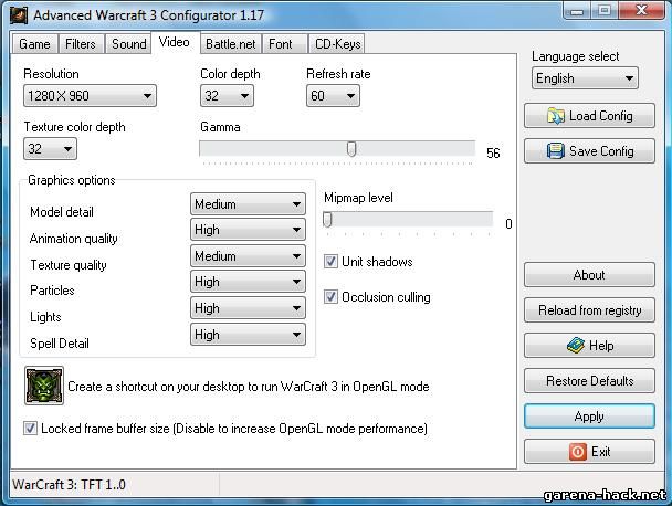 Advanced WarCraft 3 Configurator 1.17