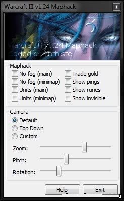 Easy Warcraft III V1.24e Maphack