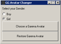 Garena Avatar Changer v1.00