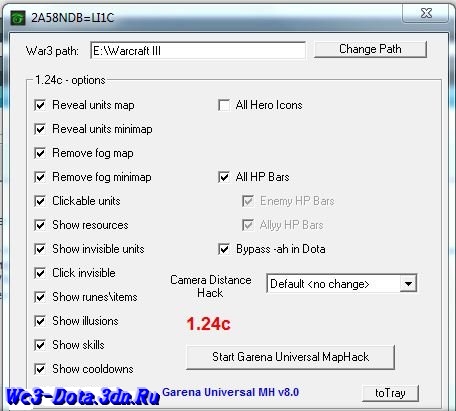 Garena Universal MapHack v8.0.2